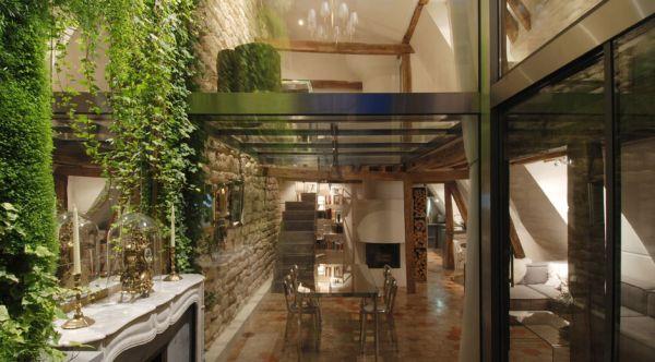 Ανακαινισμένο διώροφο διαμέρισμα καρδιά αρχιτεκτονική σχεδιαστών του Παρισιού