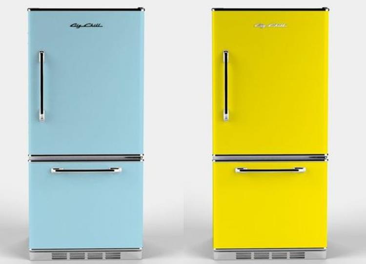 Ρετρό ψυγεία μέντα πράσινο κουζίνα συσκευές vintage σχέδιο κουζίνας