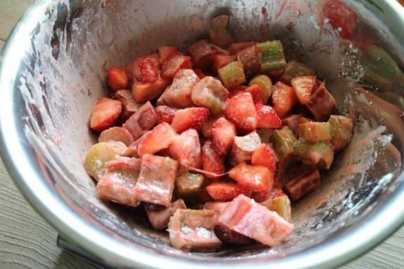 Συνταγές με Ραβέντι και Φράουλες Spring Recipes Rhubarb Recipes Streusel