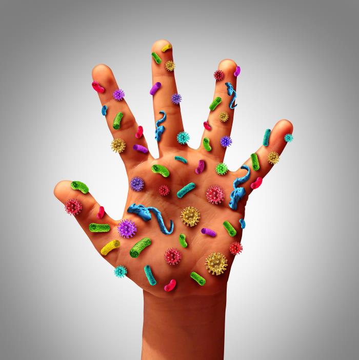 Το σωστό πλύσιμο των χεριών πολλοί ιοί πολλαπλασιάζονται στο ένα χέρι αόρατα με γυμνό μάτι