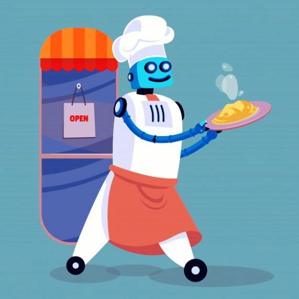 Οι μάγειρες ρομπότ θα ψήσουν σύντομα το ψωμί μας, θα παρασκευάσουν καφέ και θα φτιάξουν σαλάτες, θα σερβίρουν και θα καθαρίσουν το εστιατόριο μας