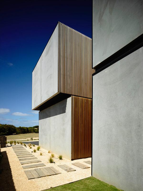 Στιβαρή παράκτια κατοικία Αυστραλία φανταστική αρχιτεκτονική