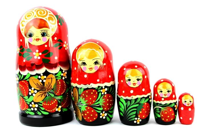 Ρωσικές κούκλες Ρωσικές γενιές γυναικών της οικογένειας matryoshka