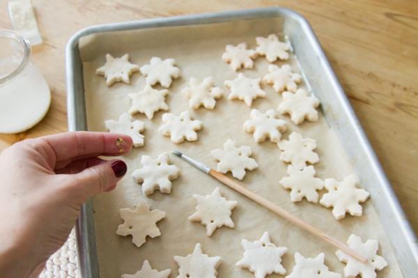 Συνταγή αλμυρής ζύμης Asterisk Cookie Cutter Ιδέες ζύμης αλατιού