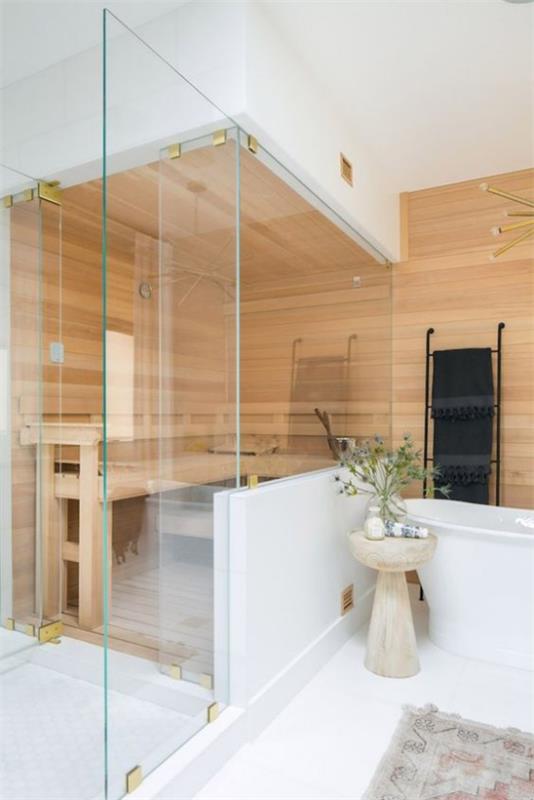 Σάουνα στο μπάνιο Wellness wellbeing Καλλυντική περιποίηση του δέρματος του προσώπου