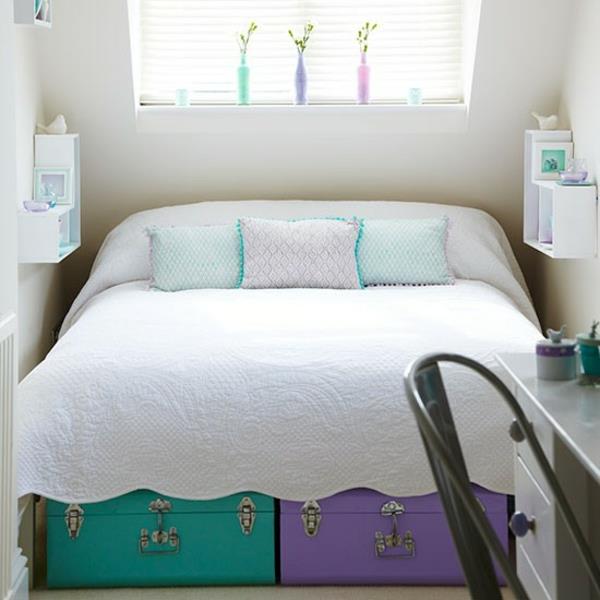 Δημιουργήστε ιδέες για υπνοδωμάτια, στήστε πολύχρωμες βαλίτσες