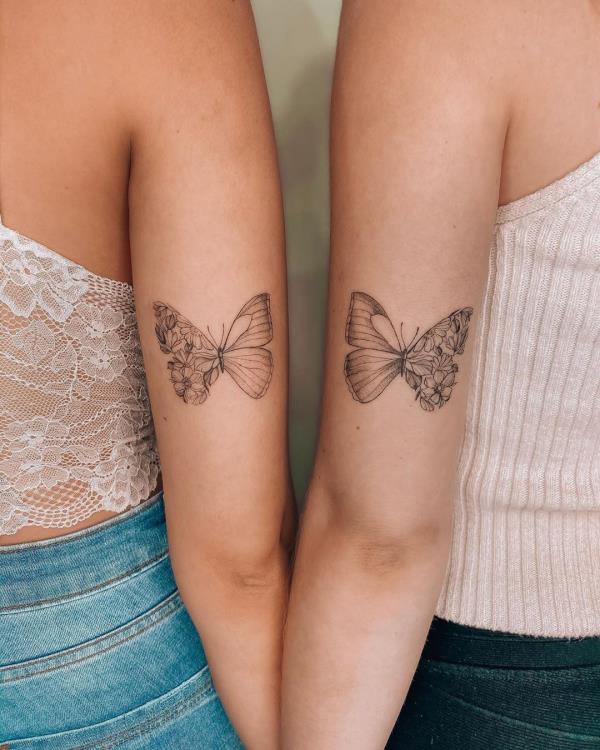 Butterflies Tattoss τατουάζ 2020