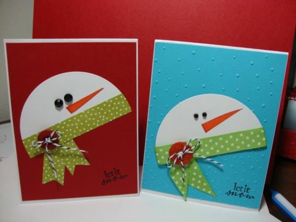 Φτιάξτε όμορφες χριστουγεννιάτικες κάρτες μόνοι σας παιδί