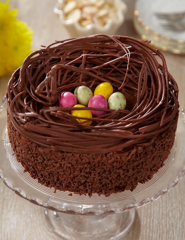 Κέικ σοκολάτας 2020 Πασχαλινό κέικ για το Πάσχα