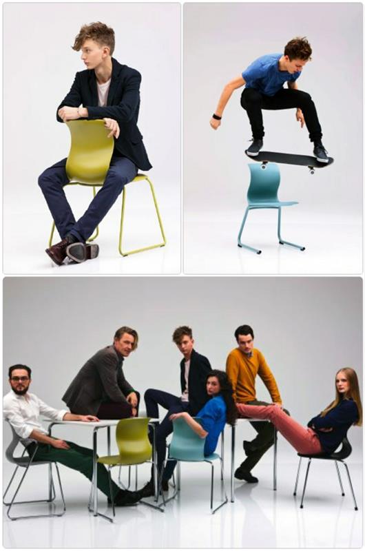 Καρέκλες επίπλων σχολείου από τον μοντέρνο σχεδιασμό καρεκλών Konstantin Grcic