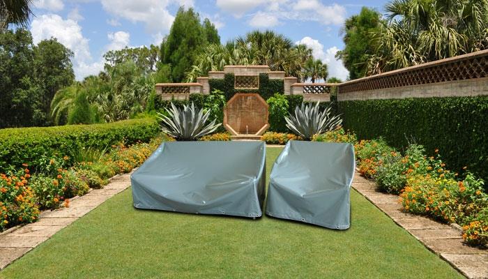 Προστασία για πολυθρόνα μουσαμάς επίπλων κήπου