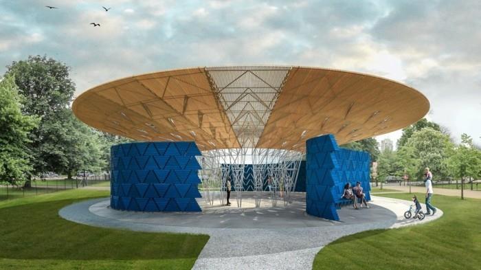 Serpentine Pavilion του Francis Kere