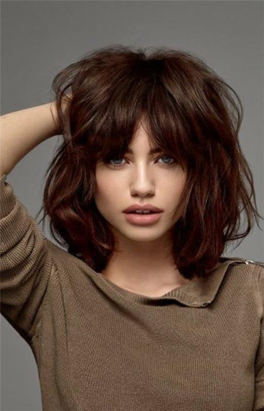 Shag Cut Shag Hairstyle with Bangs Trendy Hairstyles 2021