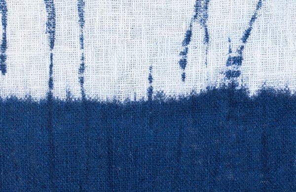 Τεχνική Shibori - μπλε χρώμα - υπέροχα χρώματα