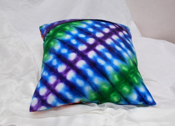 Τεχνική Shibori - ένα όμορφο μαξιλάρι