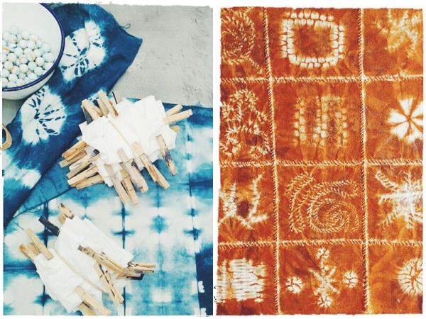Τεχνική Shibori - αρκετές υπέροχες ιδέες μοτίβου