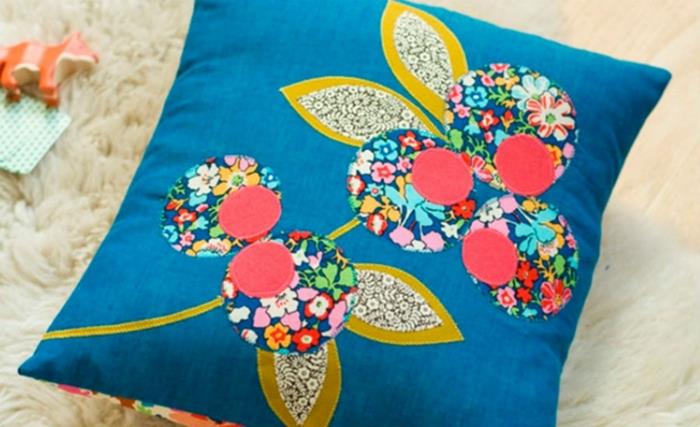 Ράψτε τα δικά σας μαξιλάρια καναπέ, δημιουργικές ιδέες χειροτεχνίας, μοτίβα λουλουδιών