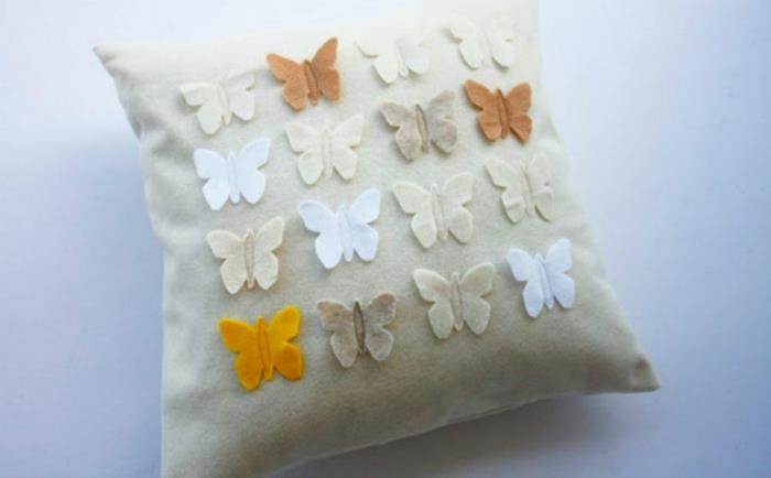 ράψτε δημιουργικές ιδέες για χειροτεχνίες διακόσμηση πεταλούδες