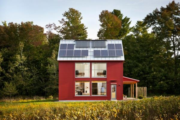 Ηλιακές μονάδες και ηλιακοί συλλέκτες σύγχρονης αρχιτεκτονικής Αμερικανικής