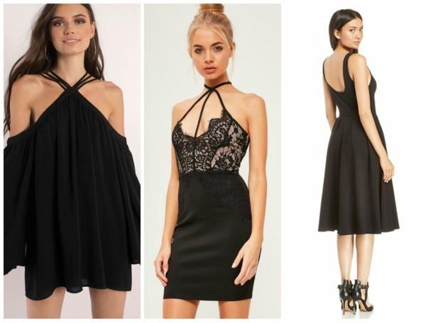 Καλοκαιρινά φορέματα 2018 ιδέες σε μαύρο χρώμα