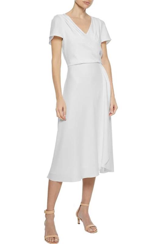 Καλοκαιρινά φορέματα -ιδέες για λευκά wrap φορέματα