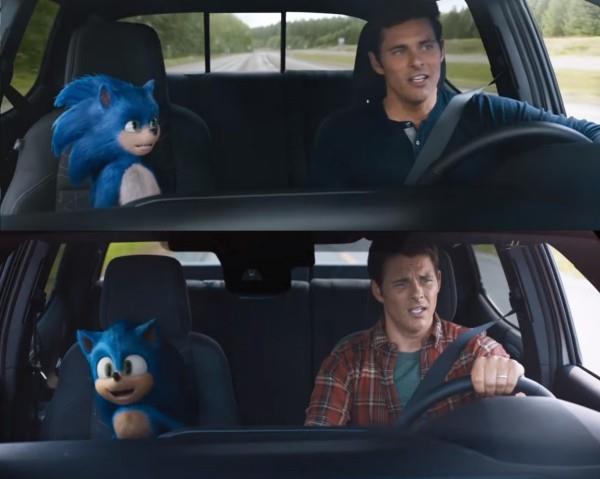 Μετά τον επανασχεδιασμό, ο Sonic the Hedgehog τελικά μοιάζει με τον εαυτό του στο τρέιλερ του αυτοκινήτου
