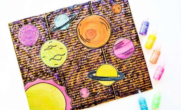 Tinker ηλιακό σύστημα - πολύ εύκολες ιδέες, οδηγίες και ενδιαφέροντα γεγονότα για τους πλανήτες tinker ideas school deco