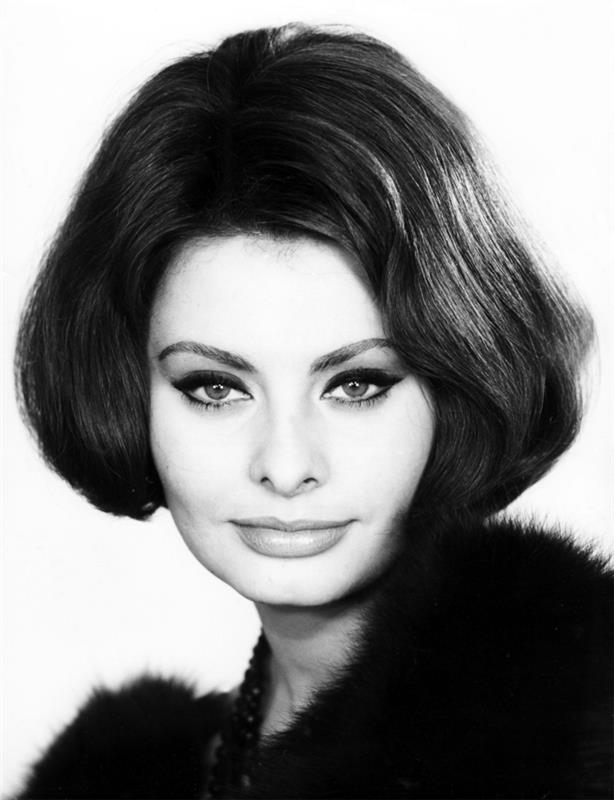 Κούρεμα χτενίσματος Sophia Loren 50s