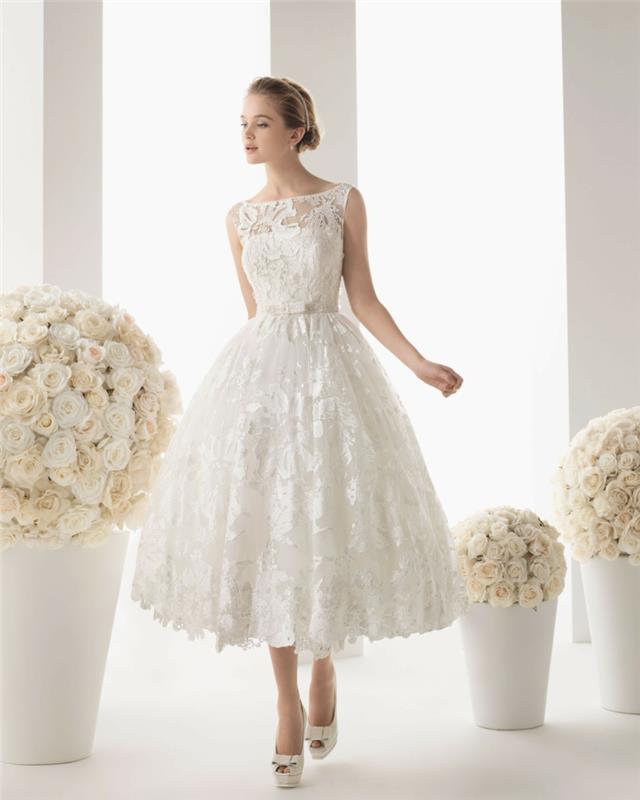 Ληξιαρχείο φόρεμα νυφικά όμορφα φορέματα λευκό
