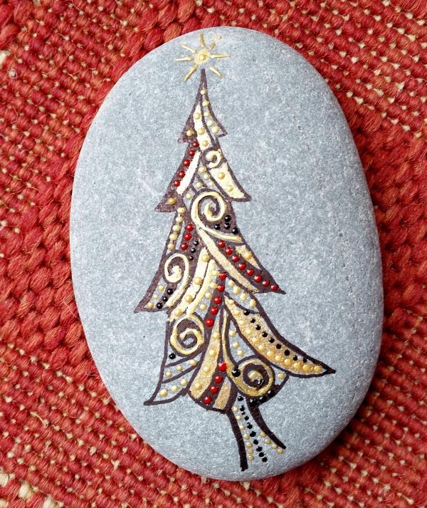 Πέτρες ζωγραφικής για τα Χριστούγεννα - καλλιτεχνικές ιδέες και συμβουλές για μια εορταστική χειμερινή διακόσμηση