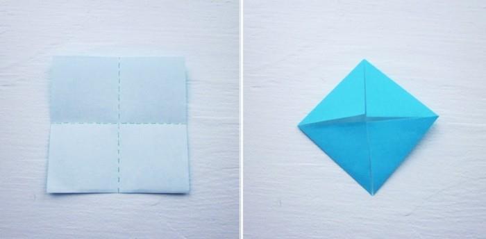 Φτιάξτε αστέρια για τα Χριστούγεννα με οδηγίες origami Χριστουγεννιάτικο πρότυπο διακόσμησης
