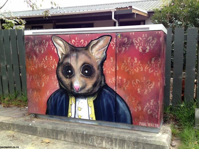 Street artist Capitan Rat