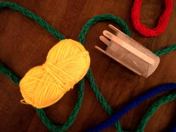 Οδηγίες Strickliesel Ιδέες Κορδόνι πλεξίματος