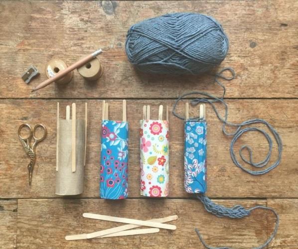 Strickliesel tinker Οδηγίες και υλικά Πλέξιμο με δάχτυλα