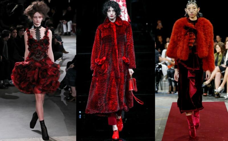 Συμβουλές Styling τάσεις μόδας 2016 εικόνες τάση χρώμα κόκκινο