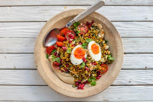 Superfood σαλάτα δημητριακών Freekeh