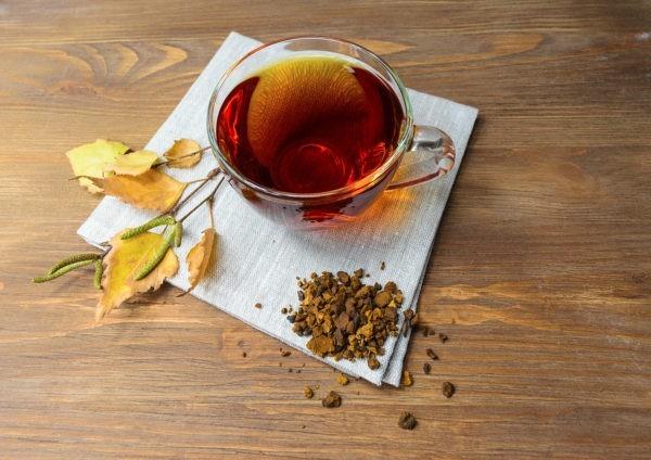 Θεραπευτικό τσάι με μανιτάρι Chaga.