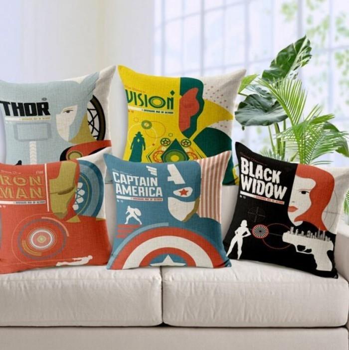 Ιδέες διακόσμησης αξεσουάρ σπιτιού Superhero για μαξιλάρια καναπέ πραγματικών οπαδών