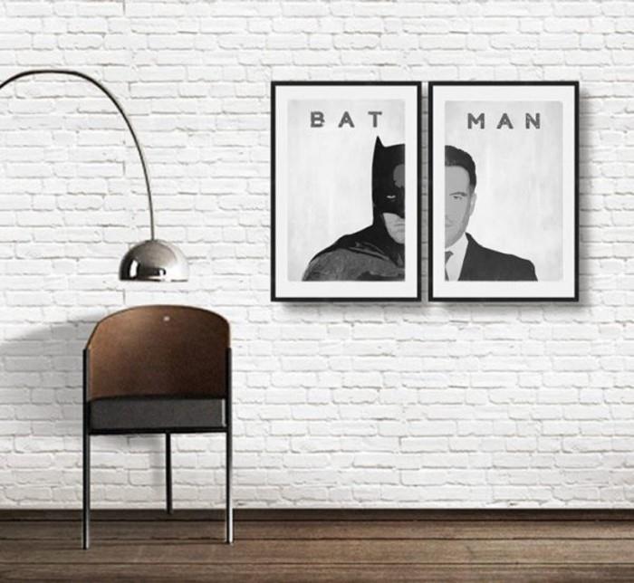 Superheros ιδέες διακόσμησης αξεσουάρ σπιτιού θεματική διακόσμηση τοίχου Batman