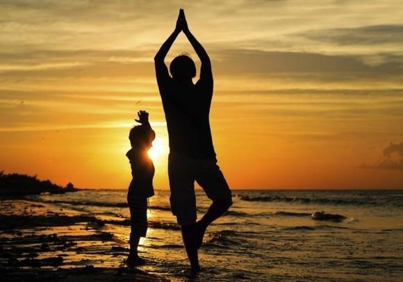 Surya Namaskar Yoga Sun Χαιρετισμός στον Sunλιο