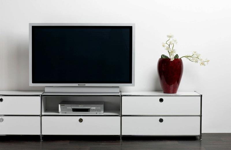 Τηλεόραση τοίχοι έπιπλα σαλόνι ξύλινα έπιπλα Μονάδα τοίχου τηλεόρασης λευκό