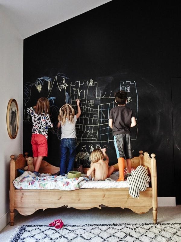 Πίνακας πίνακας κιμωλίας διακόσμηση τοίχου παιδικού δωματίου χρώματος