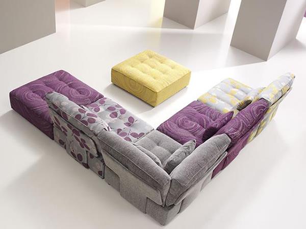 Ιδέες για βαθιά καθίσματα έπιπλα σαλόνι Fama σχεδιασμός γωνιακού καναπέ