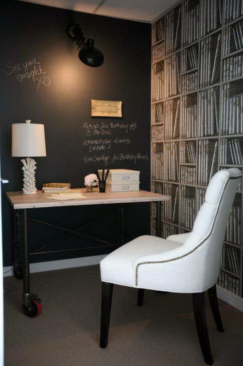 Συμβουλές για το μικρό γραφείο του σπιτιού σας με μαυροπίνακα γραφείου