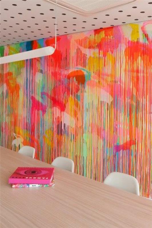 Υπέροχη διακόσμηση τοίχου με παλέτα χρωμάτων ιδέες βαφής τοίχου