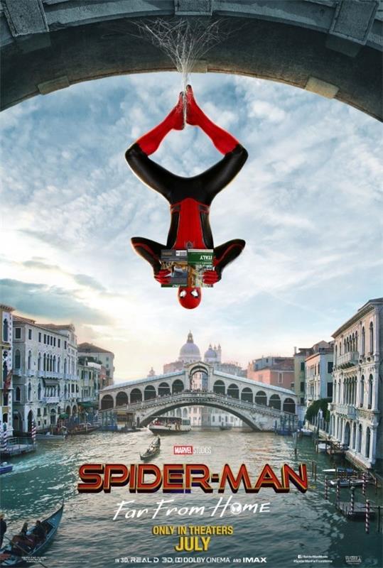 Κορυφαίες 15 επερχόμενες καλοκαιρινές ταινίες spider man μακριά από το σπίτι αφίσα