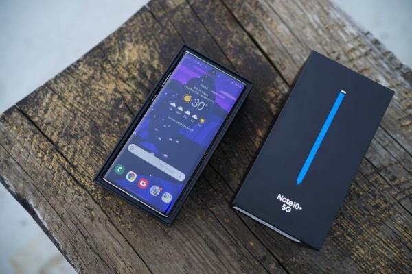 Κορυφαία 5 5G Smartphones του 2020 Samsung Galaxy Note 10 Plus 5G Network