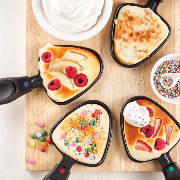 Παραδοσιακές και νόστιμες ιδέες ρακλέτας για το τηγάνι με συμβουλές ιδέες για επιδόρπια kuchen pancakes