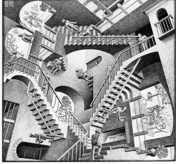 Ερμηνεία ονείρων M C Escher γραφιστική