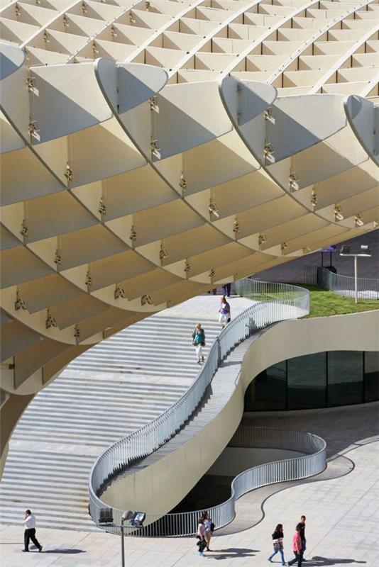 Διακοπές Νότια Ισπανία Σεβίλλη Metropol Parasol Plaza Encarnación J. Mayer H. Αρχιτέκτονες